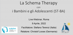 Live-Webinar: La Schema Therapy con i Bambini e gli Adolescenti (ST-BA)