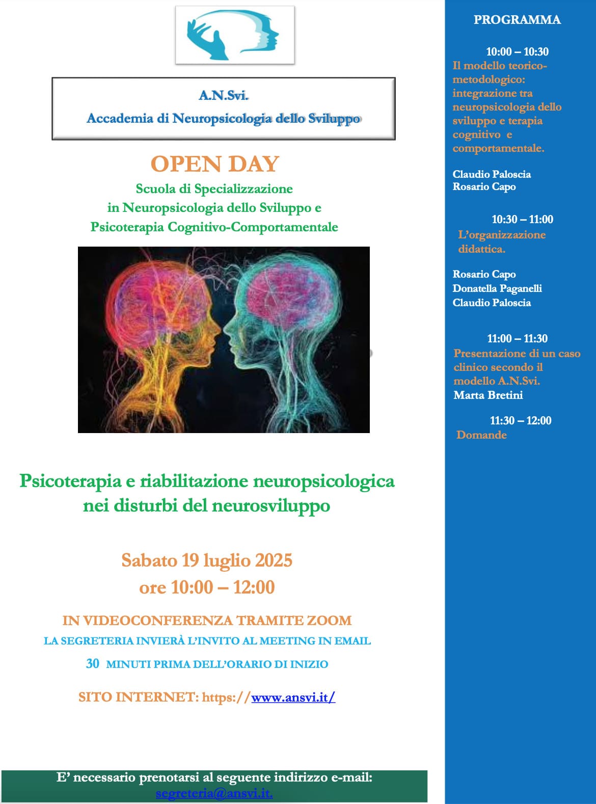 Open Day A.N.Svi. 19 Luglio 2025